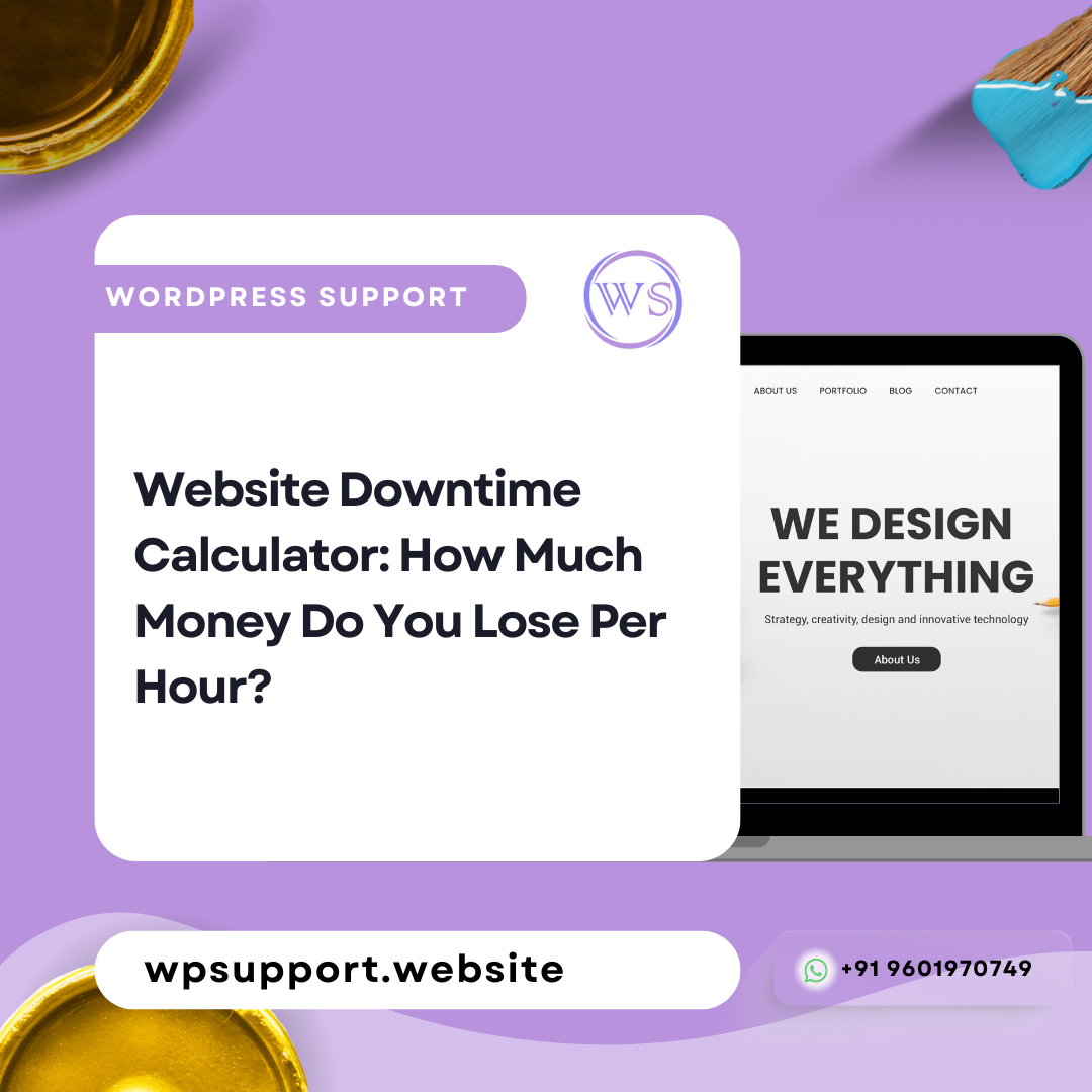 Website Downtime Calculator: How Much Money Do You Lose Per Hour?
