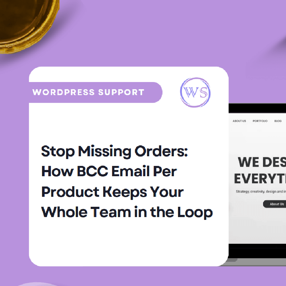 Stop Missing Orders: How BCC Email Per Product Keeps Your Whole Team in the Loop