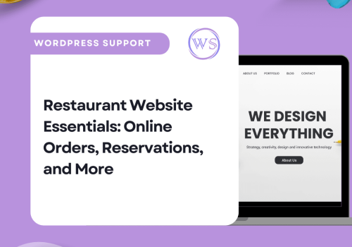 Restaurant Website Essentials: Online Orders, Reservations, and More